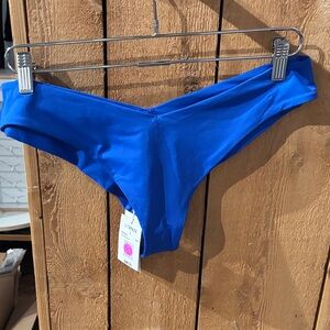 L*Space Vibrant Blue Bikini Bottom